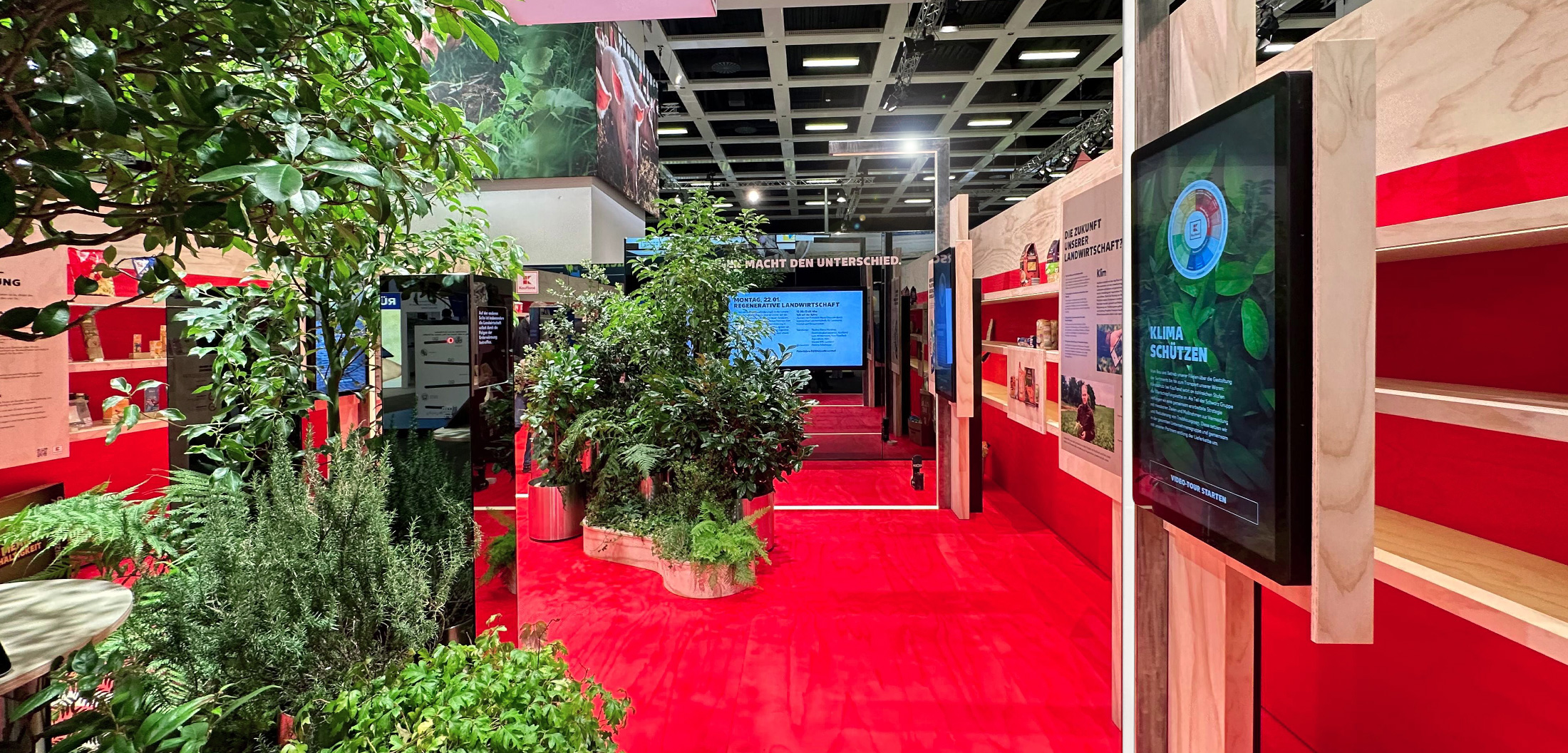Kaufland Messestand IGW 2024 Berlin 