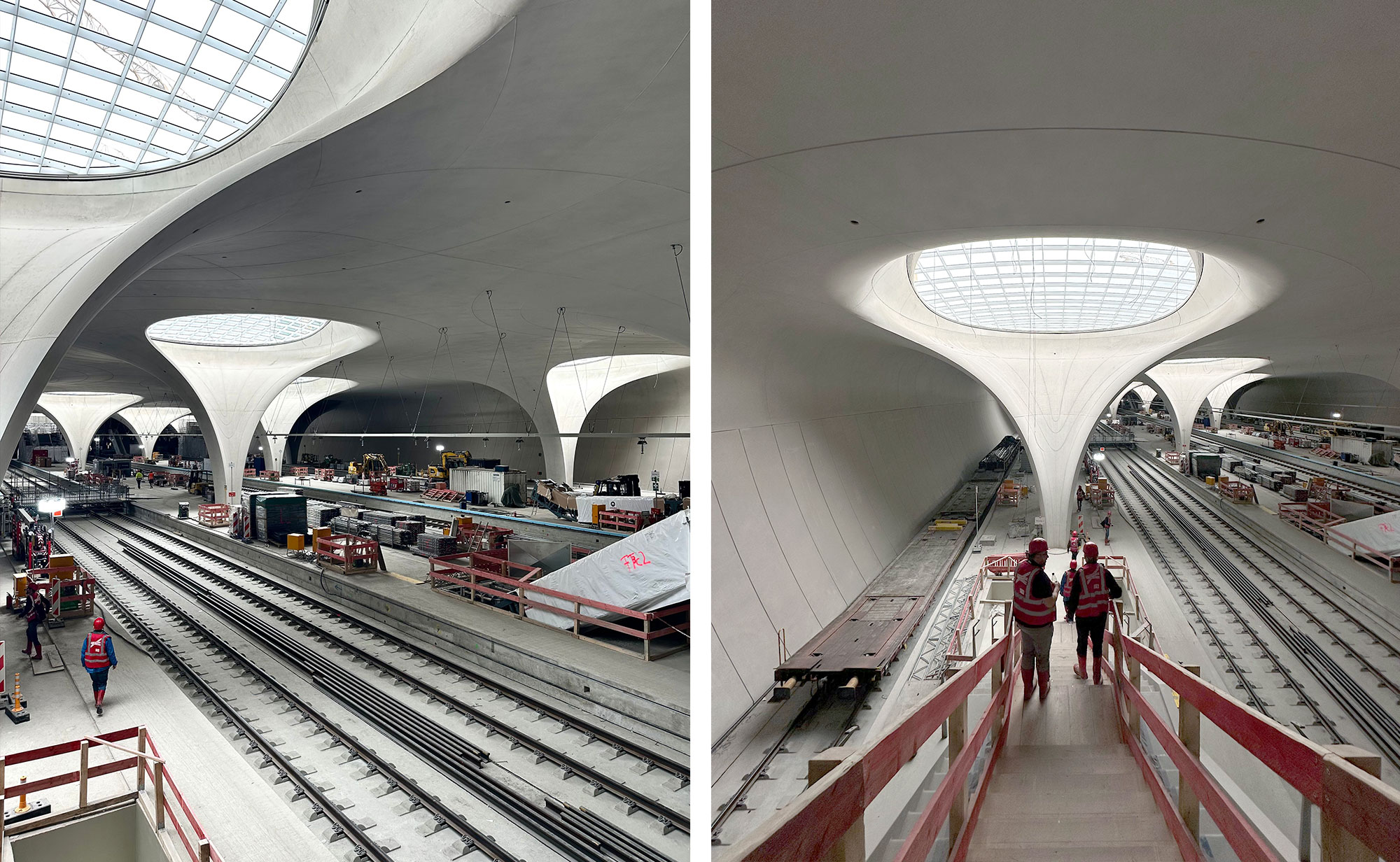 Stuttgart 21 Baustellenbesichtigung